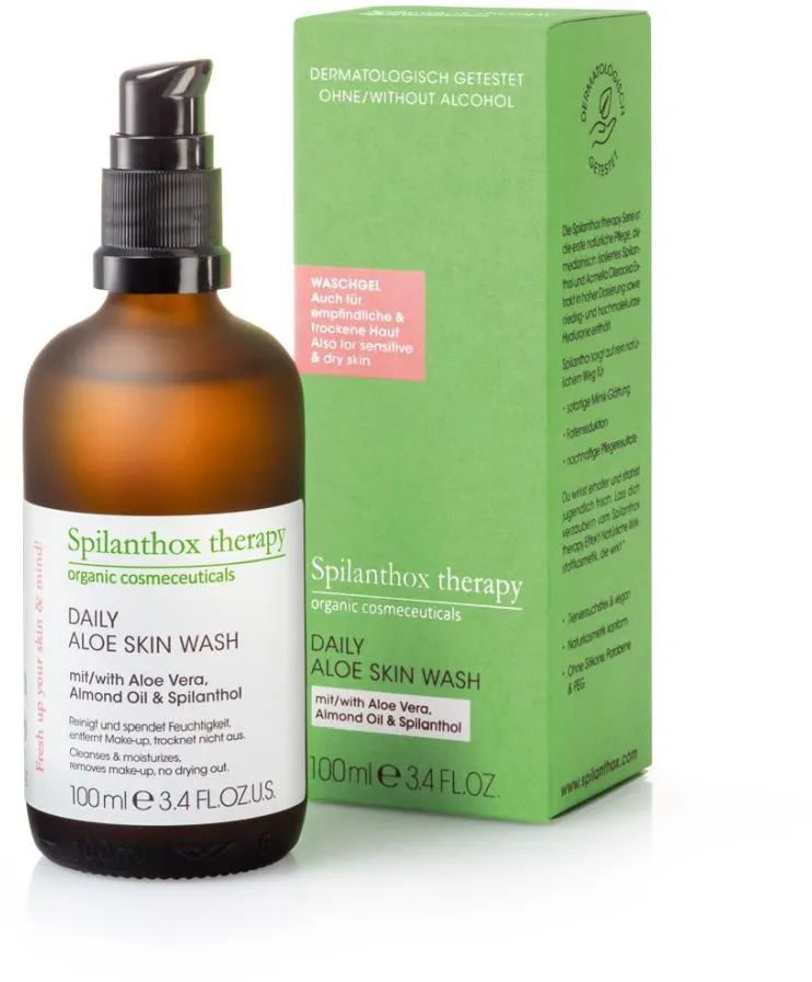 Spilanthox Therapy Cleansing Gel with Aloe Vera (100mL)