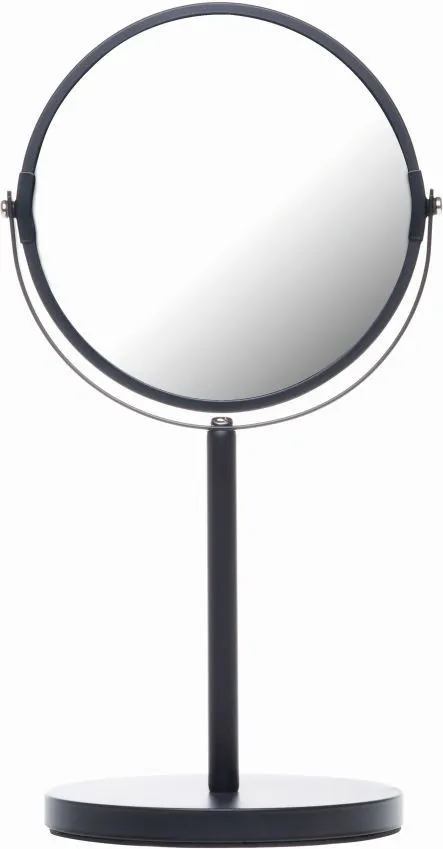 Casuelle Make-Up Mirror Matt Black Metal
