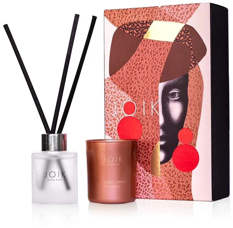 Joik Glam Gift Box with Scented Candle & Fragrance Diffuser