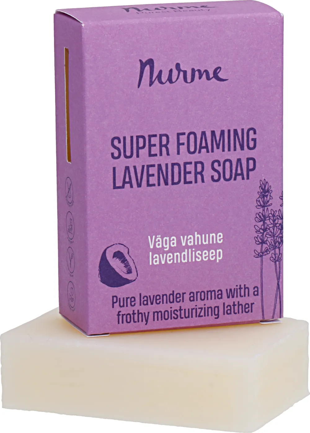 Nurme Super Foaming Lavender Soap (100g)