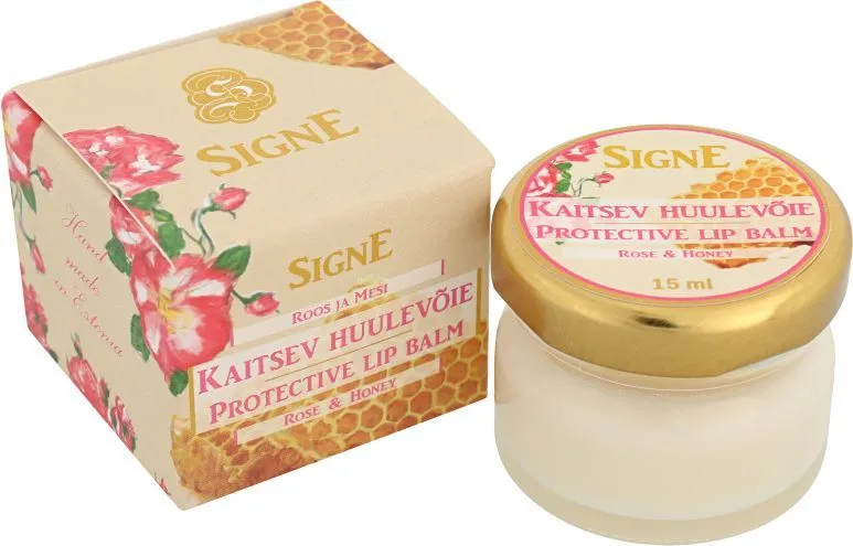 Signe Protective Lip Balm Rose & Honey (15mL)