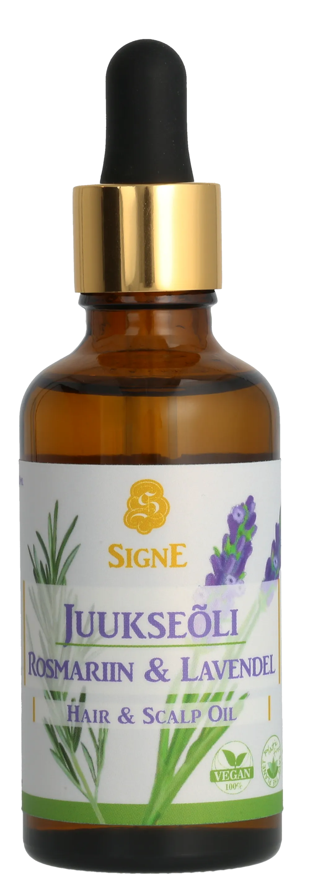Signe Rosemary & Lavender Hair & Scalp Oil (50mL)