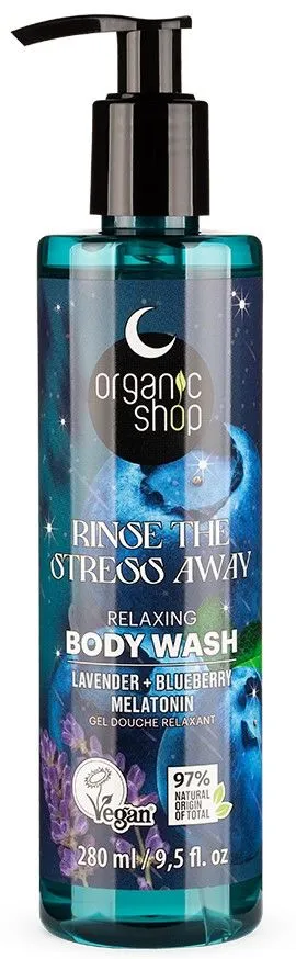 Organic Shop Sleeping Rinse The Stress Away Body Wash (280mL)