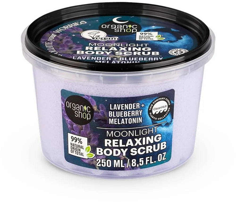 Organic Shop Sleeping Moonlight Relaxing Body Scrub (250mL)