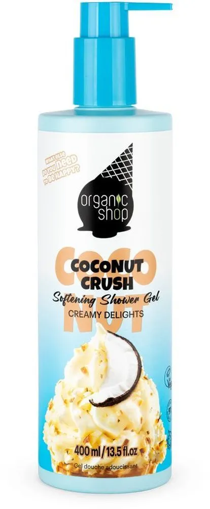 Organic Shop Ice Cream Shower Gel Coconut Crush (400mL)