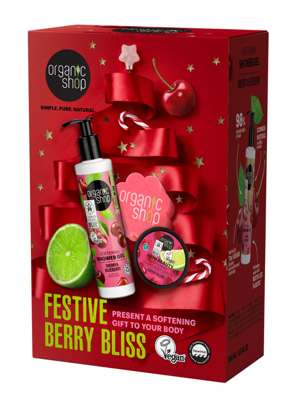 Organic Shop Festive Berry Bliss Set