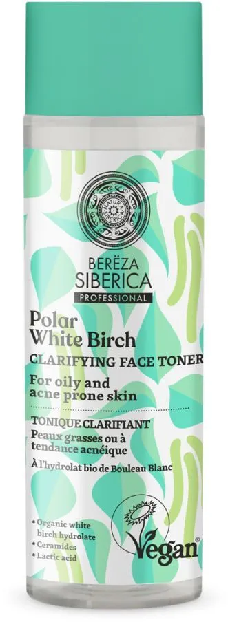 Natura Siberica Polar White Birch Clarifying Face Toner (200mL)