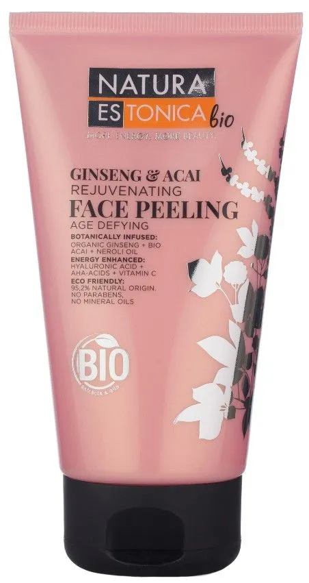 Natura Estonica Bio Ginseng & Acai Face Peeling (150mL)