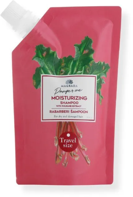 Magrada Moisturizing Shampoo With Rhubarb Extract (100mL)