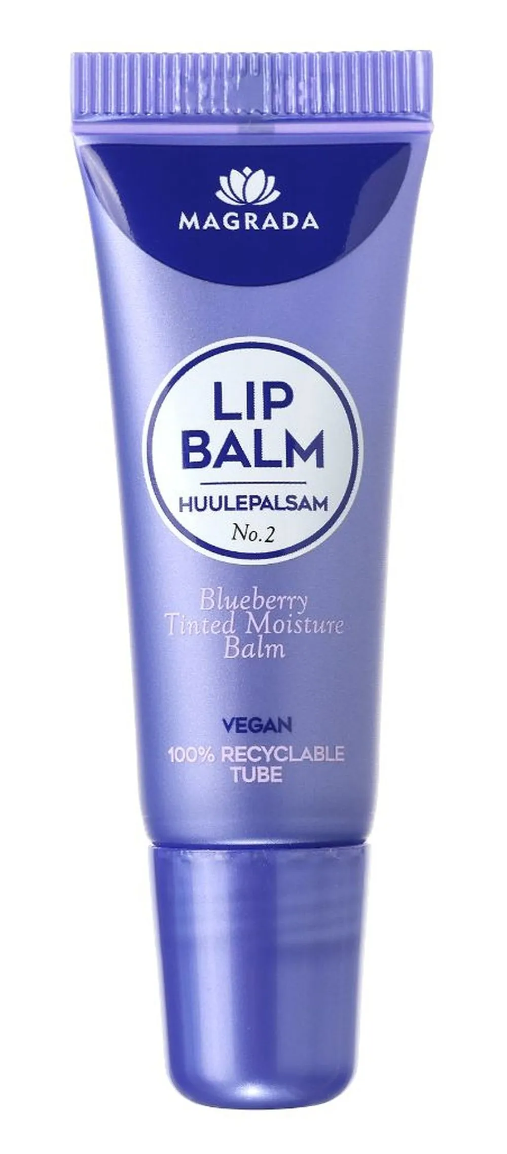 Magrada Blueberry Tinted Moisture Lip Balm (10mL)