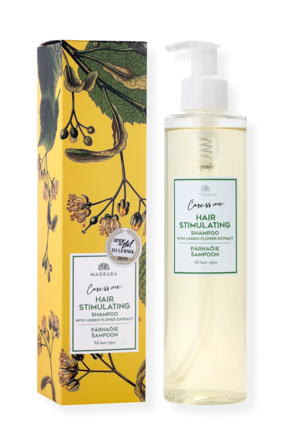 Magrada Hair Stimulating Shampoo With Linden Flower Extract (250mL)