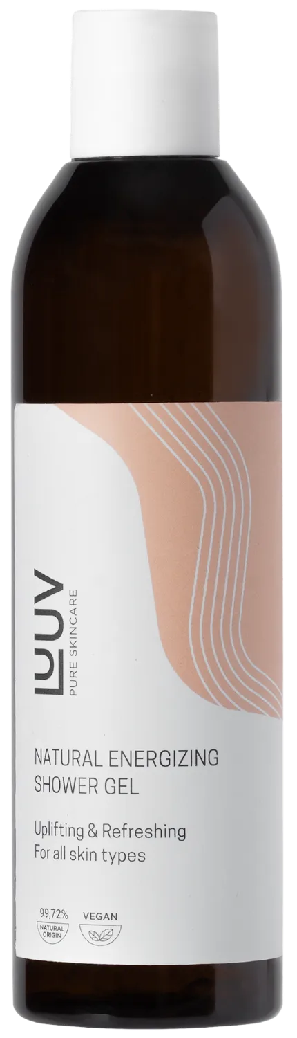 LUUV Natural Energizing Shower Gel (250mL)