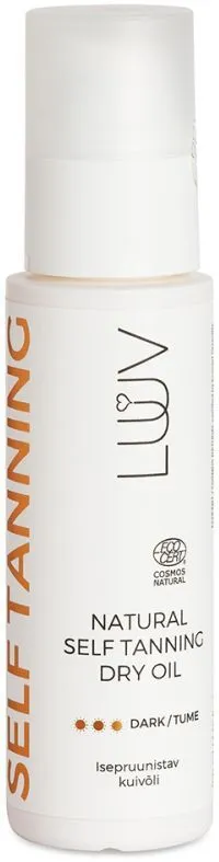 LUUV Self Tanning Dry Oil (100mL) Dark