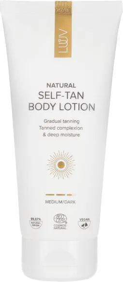 LUUV Self-Tanning Body Lotion (200mL) Medium/Dark