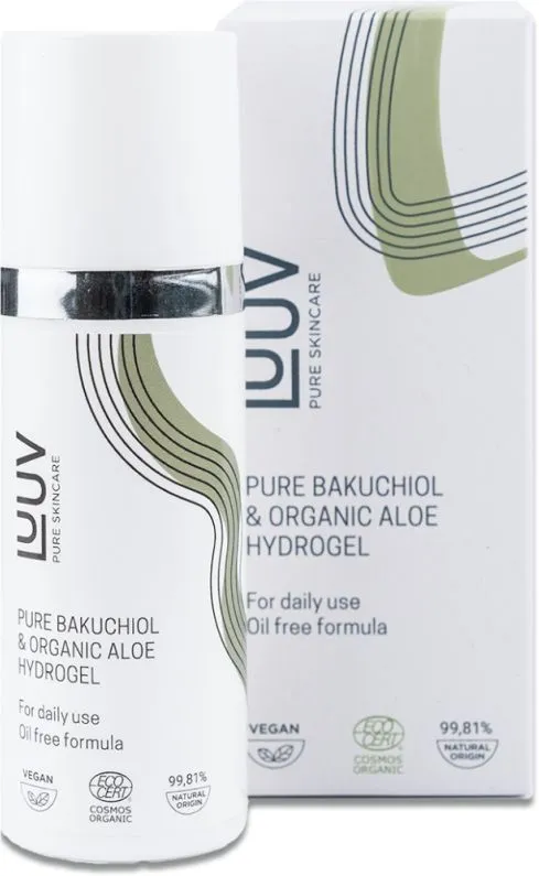 LUUV Pure Bakuchiol & Organic Aloe Hydrogel (50mL)