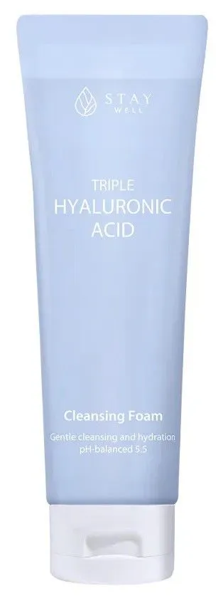 STAY Well Triple Hyaluronic Acid Cleanser (130mL)
