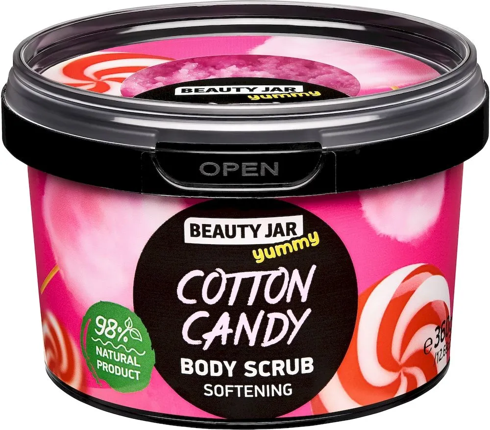 Beauty Jar Body Scrub Cotton Candy (360g)