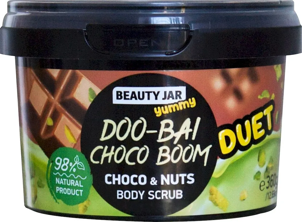 Beauty Jar Body Scrub Doo-Bai Choco Boom (360g)
