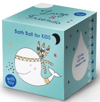 Zuze & Friends Bath Ball Wale (60g)