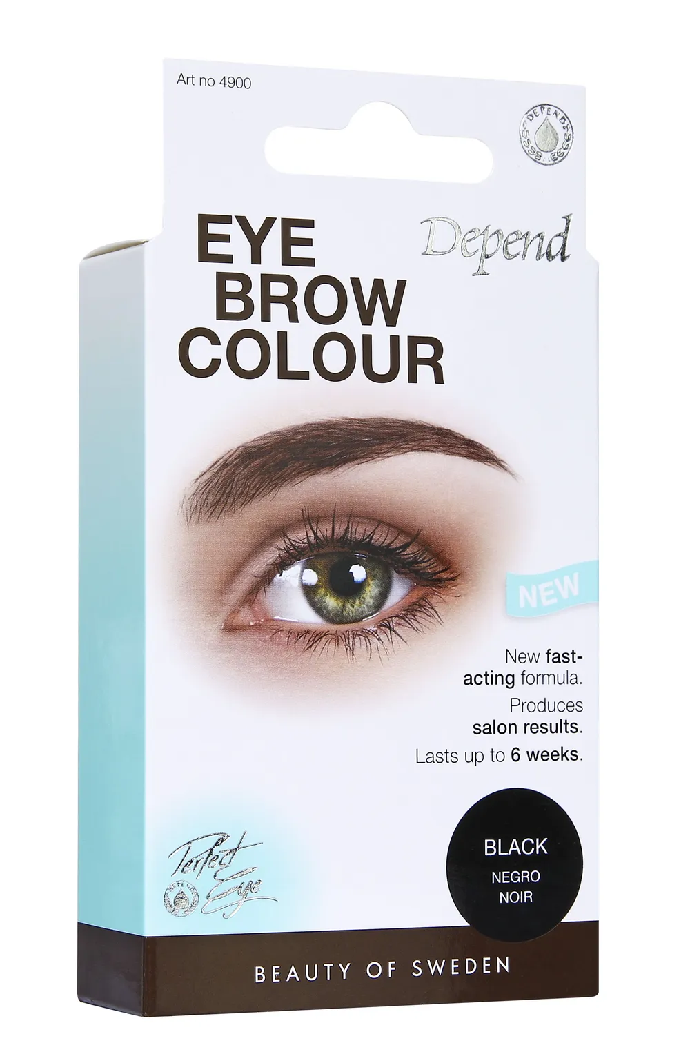 Depend Eye Brow Colour Black 1set