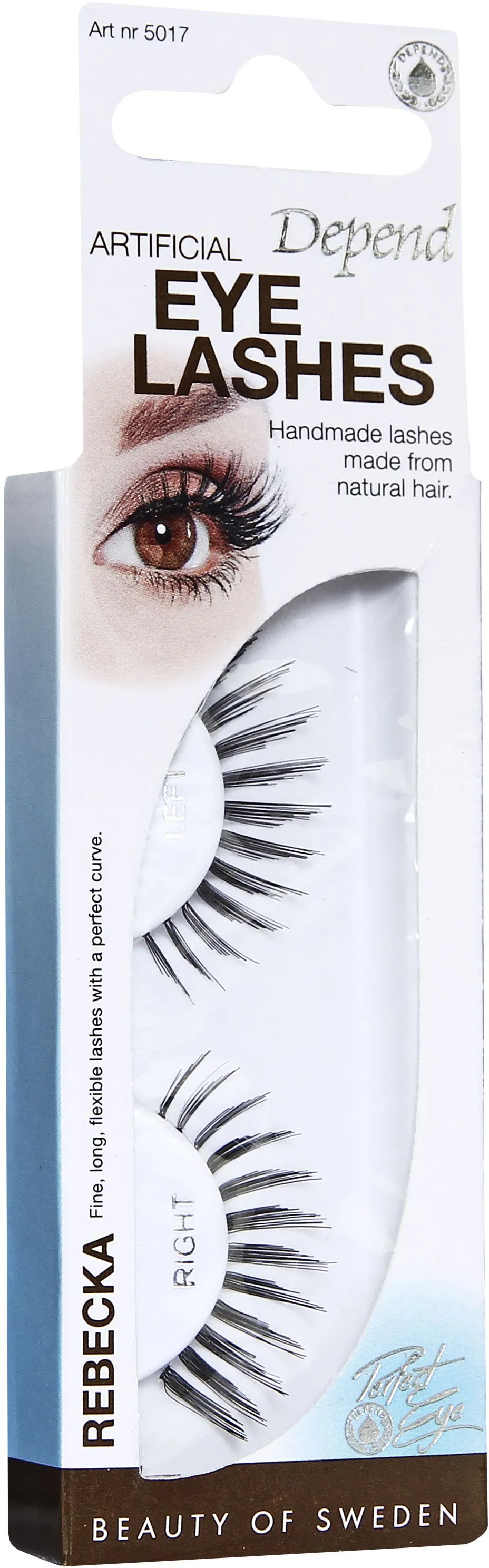 Depend Artificial Eye Lashes Rebecka + Glue