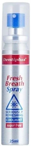 Dentiplus Fresh Breath Spray Coolmint (25mL)