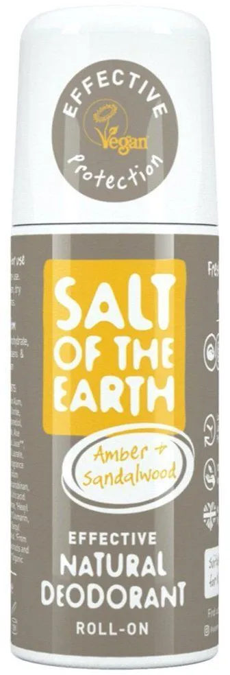 Salt of the Earth Amber & Sandalwood Roll-On (75mL)