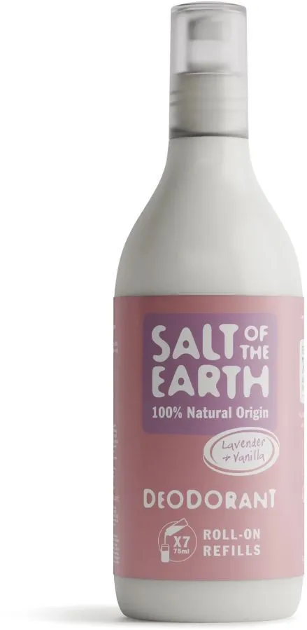 Salt of the Earth Lavender & Vanilla Natural Roll-On Deodorant (525mL) Refill