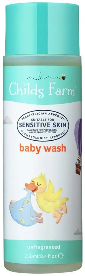 Childs Farm Baby Wash Fragrance Free (250mL)