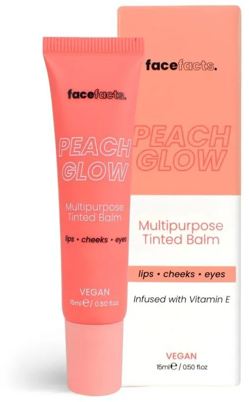 Face Facts Multi-Purpose Balm (15mL) Peach Glow