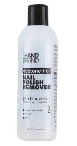 The Hand Brand Nail Polish Remover Acetone Free (250mL)