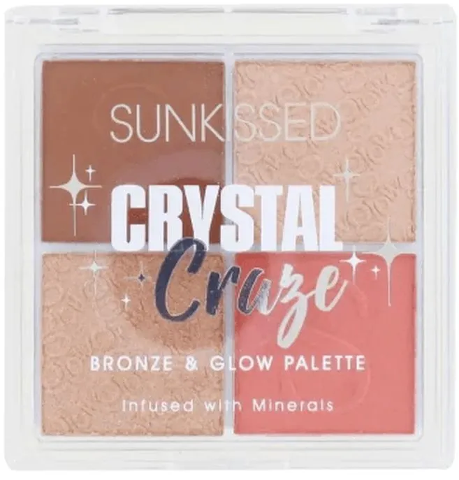 Sunkissed Crystal Craze Bronze & Glow Palette