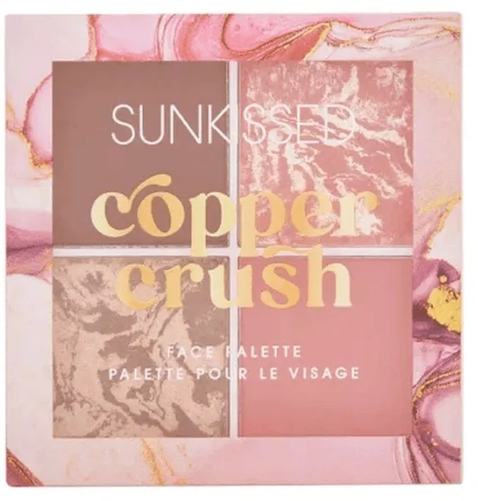 Sunkissed Copper Crush Face Palette