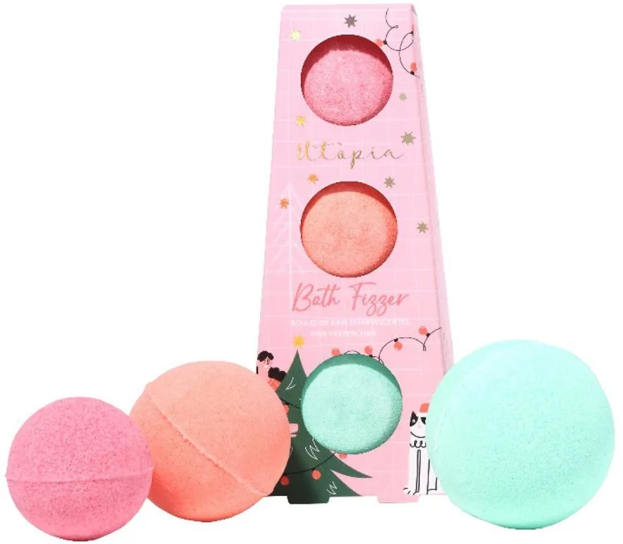 The Kind Edit Co. Fizzer Pyramid Bath Bombs (3pcs)