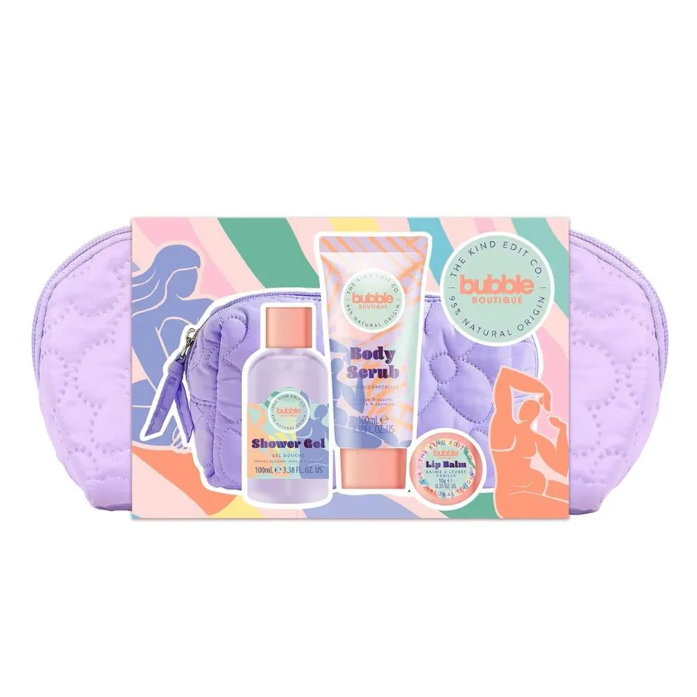 The Kind Edit Co. Bubble Boutique Happiness Cosmetic Bag