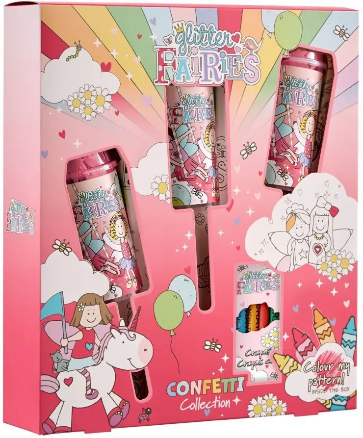 The Luxury Bathing Company Gift Set Glitter Fairies Confetti Collection