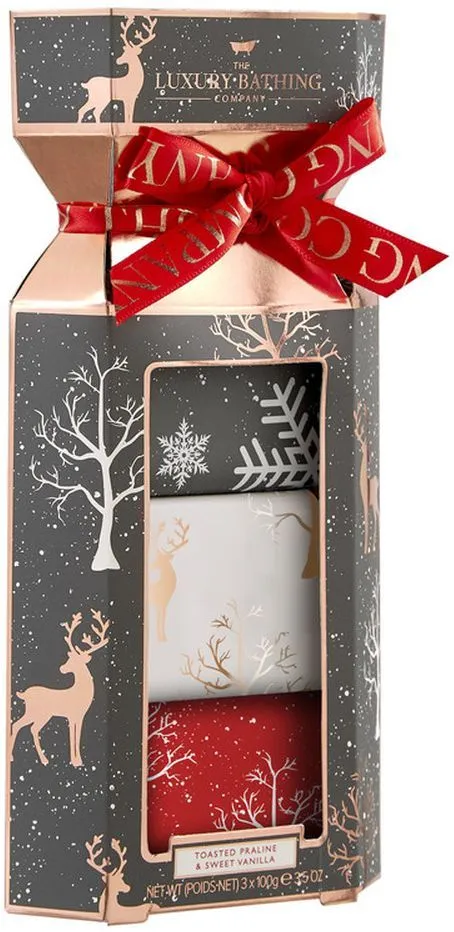 The Luxury Bathing Company Gift Set Inspired Toasted Praline & Sweet Vanilla