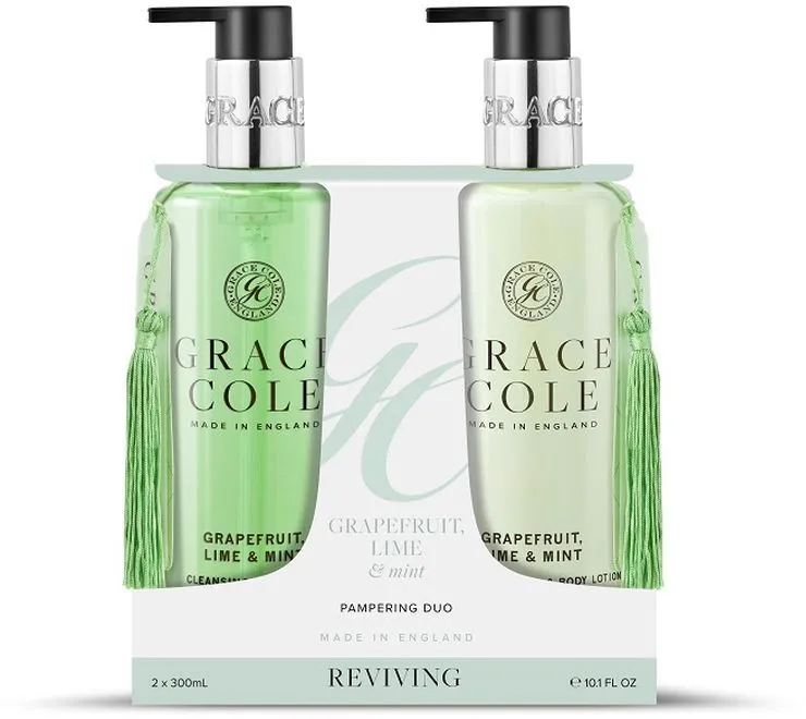 Grace Cole Hand Duo Gift Set Grapefruit Lime & Mint