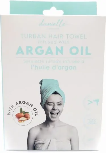Danielle Argan Oil Infused Hair Turban Mint