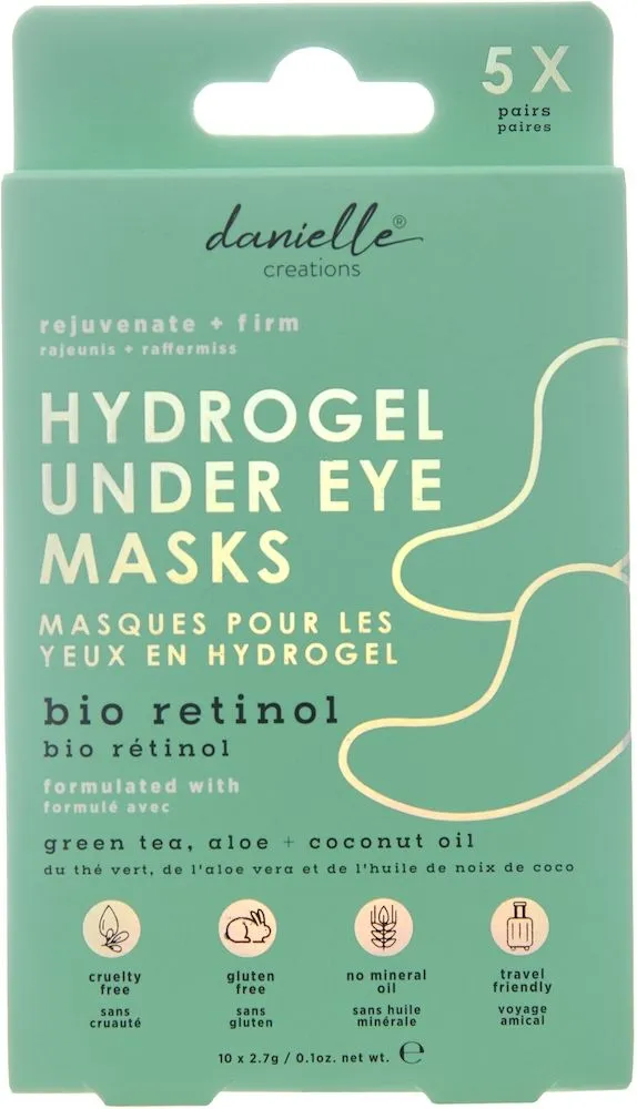 Danielle Hydrogel Under Eye Masks Bio Retinol (5prs)