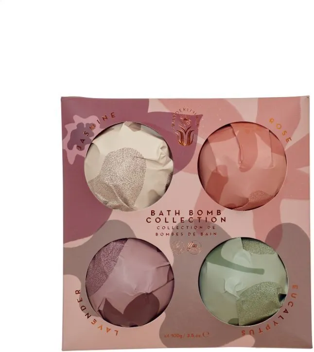 Wanderflower Bath Bomb Collection (4x100g)