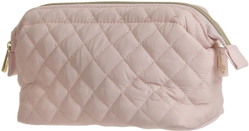 Danielle Cosmetic Bag Slouch Quilted Pink