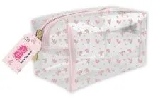 The Vintage Cosmetic Company Make-Up Bag Transparent Rose