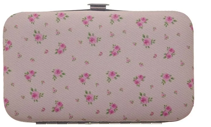 The Vintage Cosmetic Company Manicure Purse Rose