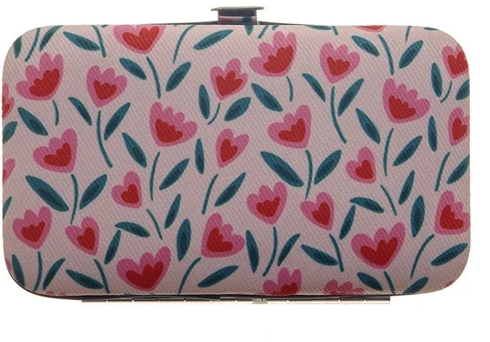 The Vintage Cosmetic Company Manicure Purse Tulip