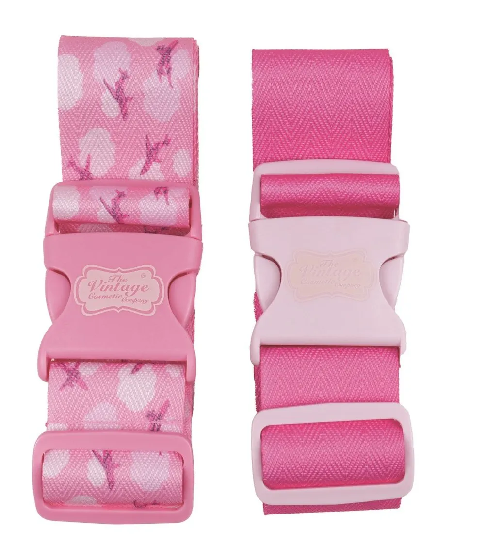The Vintage Cosmetic Company Luggage Straps (2pcs)
