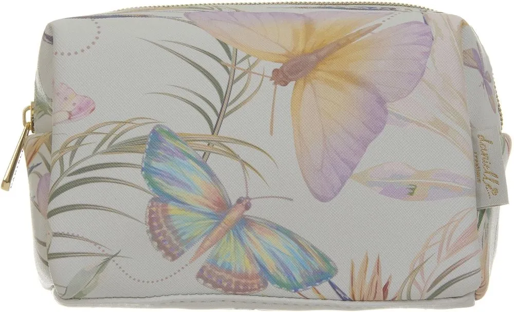 Danielle Cosmetic Bag Butterfly Boxy