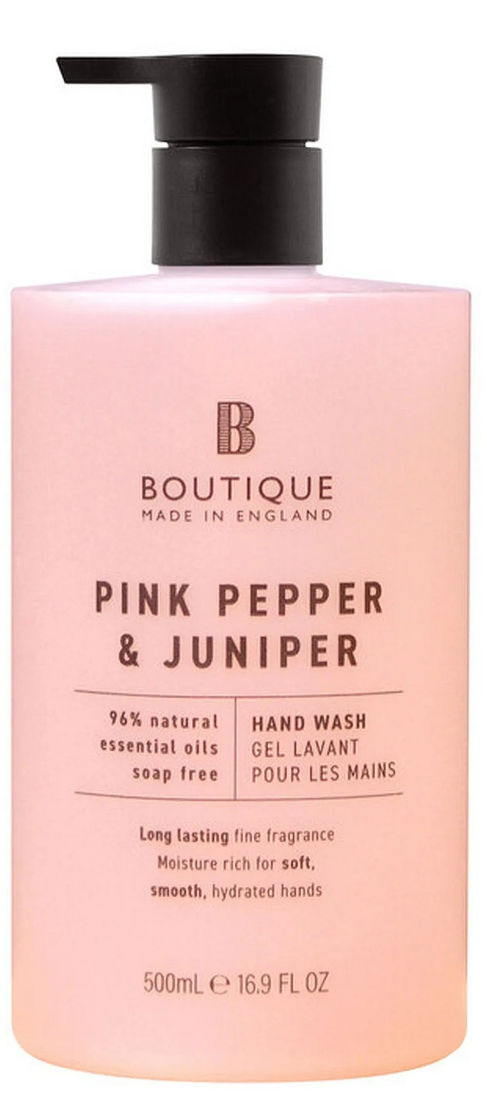 Boutique Hand Wash Gel (500mL) Pink Pepper & Juniper