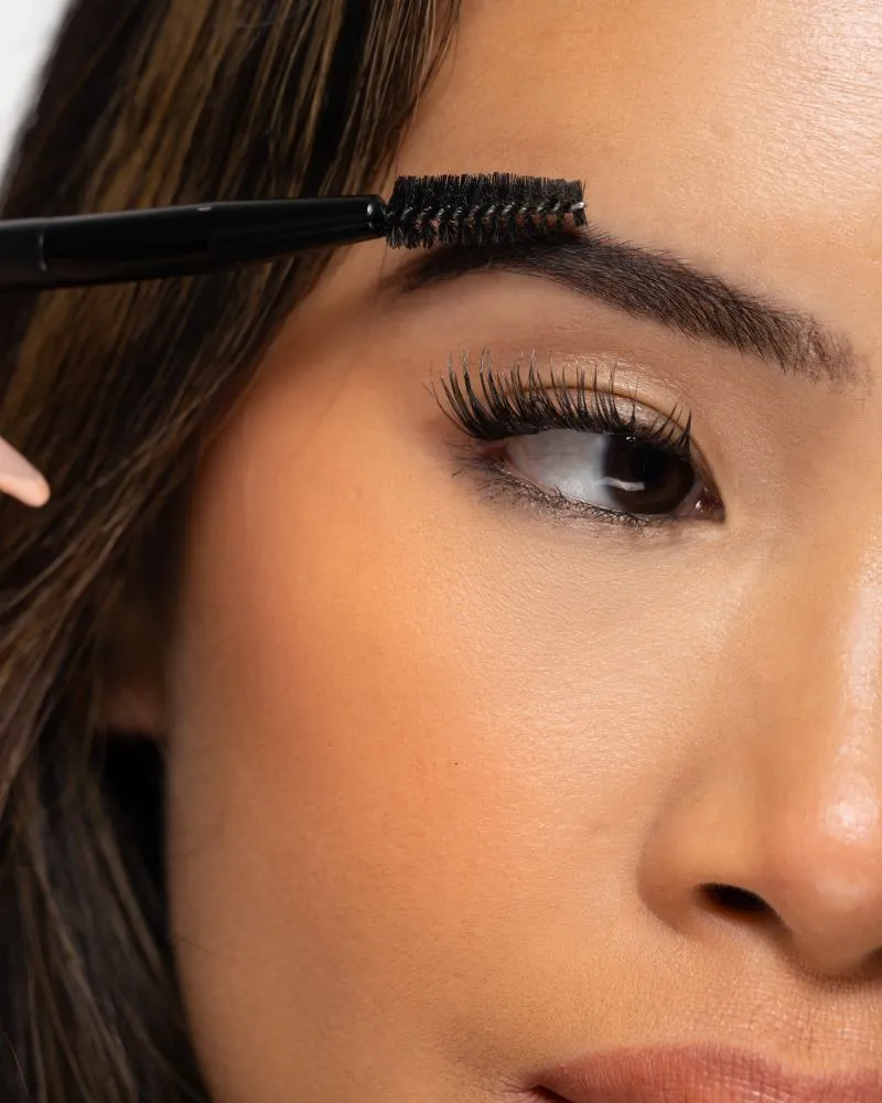 Brushworks Double Ended Brow Brush & Spoolie No.22