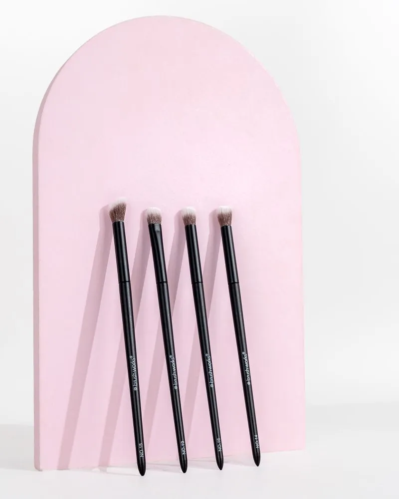 Brushworks Eye Blending Set (4pcs)